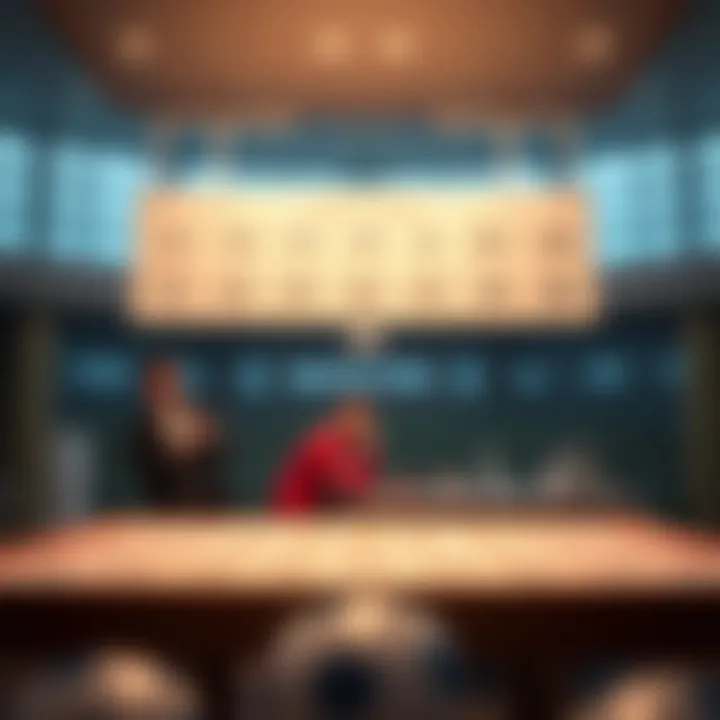 Conceptual representation of the 6/45 lottery structure