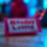 Illustration of Australian Monday Lotto ticket