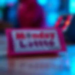 Illustration of Australian Monday Lotto ticket