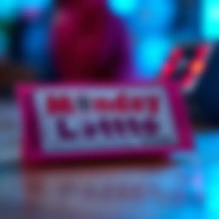 Illustration of Australian Monday Lotto ticket