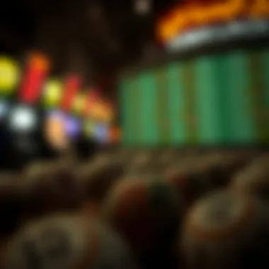 Visual representation of lotto patterns