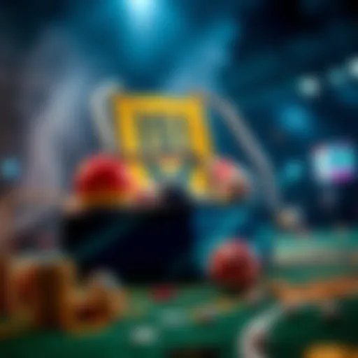 Conceptual representation of lottery and sports betting