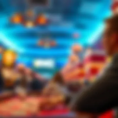 A visual representation of the causes of gambling addiction