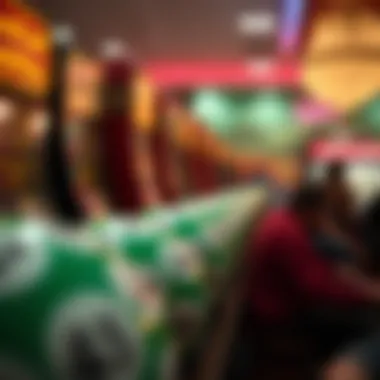 Illustration of the evolution of lottery games over time