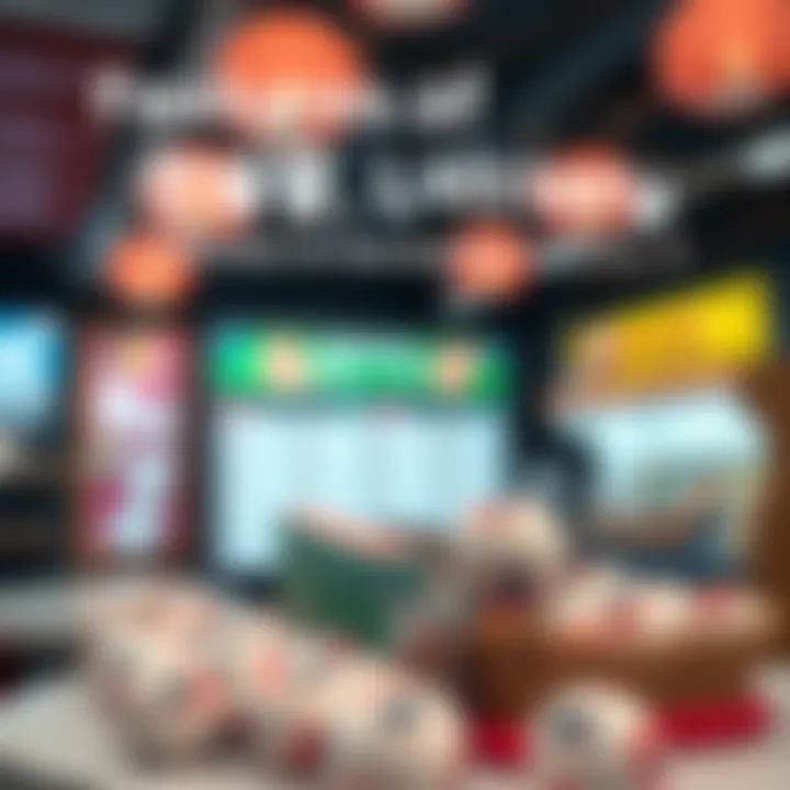 Infographic showcasing the features of Korean lottery