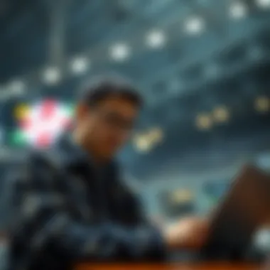 User making informed betting decisions