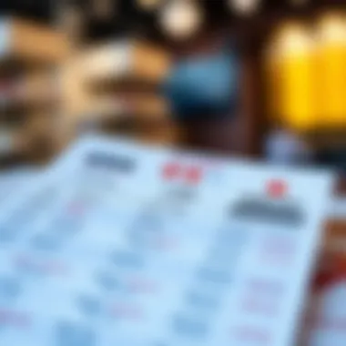 Close-up of a betting slip for KRA Racing