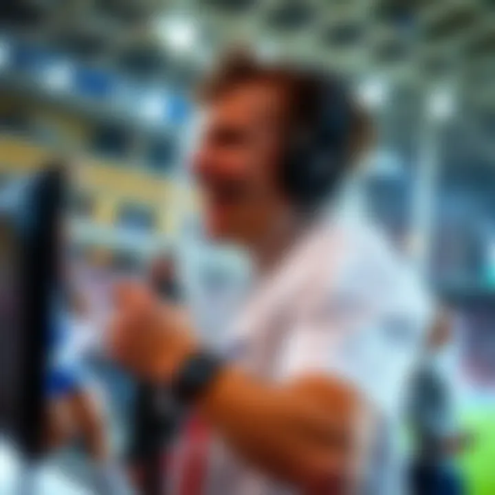 Live sports broadcasting event