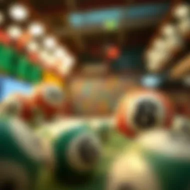 Visual representation of betting strategies for lotteries