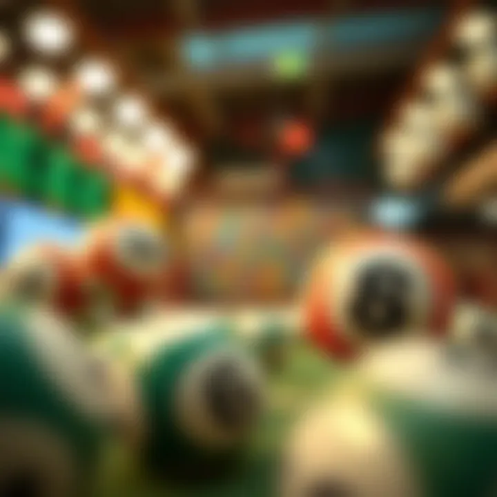 Visual representation of betting strategies for lotteries