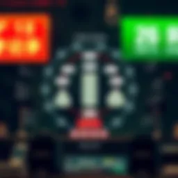 An intricate diagram showcasing the structure of the lottery system