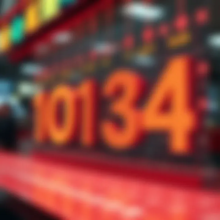 Visual Representation of Winning Number Trends Visual representation of winning number trends