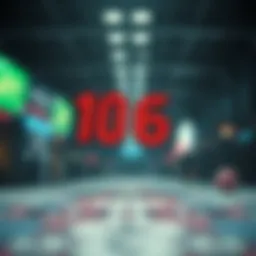 Visualization of lottery number statistics
