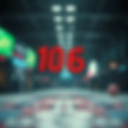Visualization of lottery number statistics
