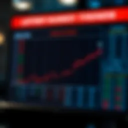 An analytical chart showcasing lottery number trends