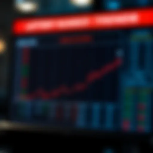 An analytical chart showcasing lottery number trends