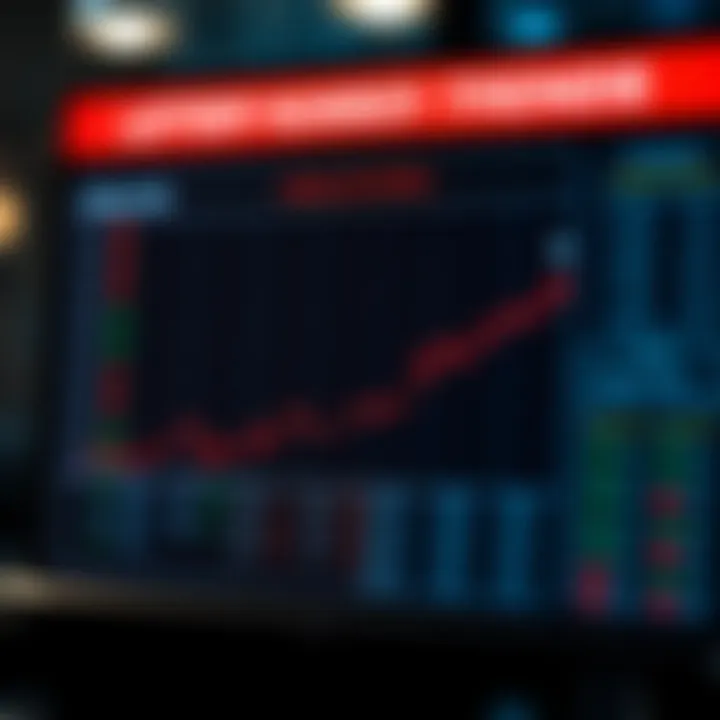 An analytical chart showcasing lottery number trends