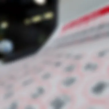 Potential Patterns in Lottery Draws Visual representation of potential lottery patterns