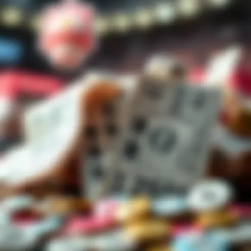 Conceptual visualization of lottery tickets