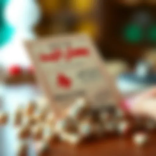 Illustration of a winning lottery ticket.