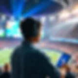 Concept of live broadcasting for Powerball