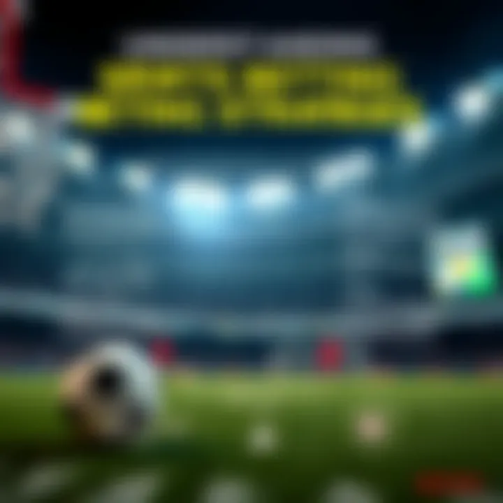 Dynamic infographic showing sports betting strategies
