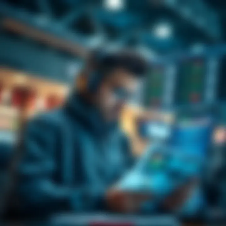 User making informed betting decisions