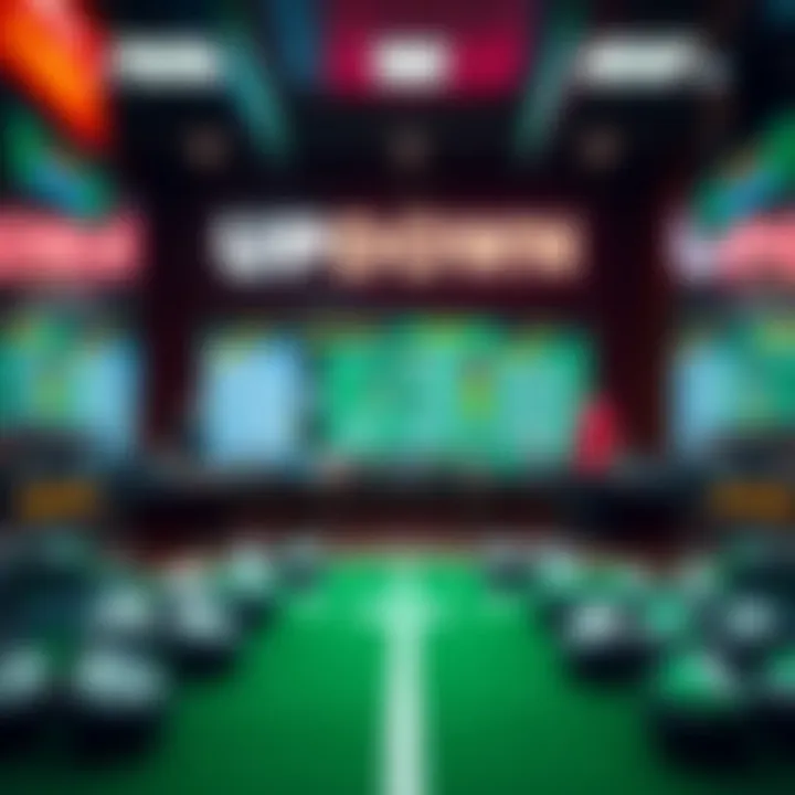 Fusion of Lottery and Sports Betting in Updown Powerball A visual representation of the fusion between lottery and sports betting