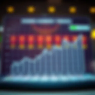 Winning Numbers Trends Graph Graph depicting past winning lottery numbers trends